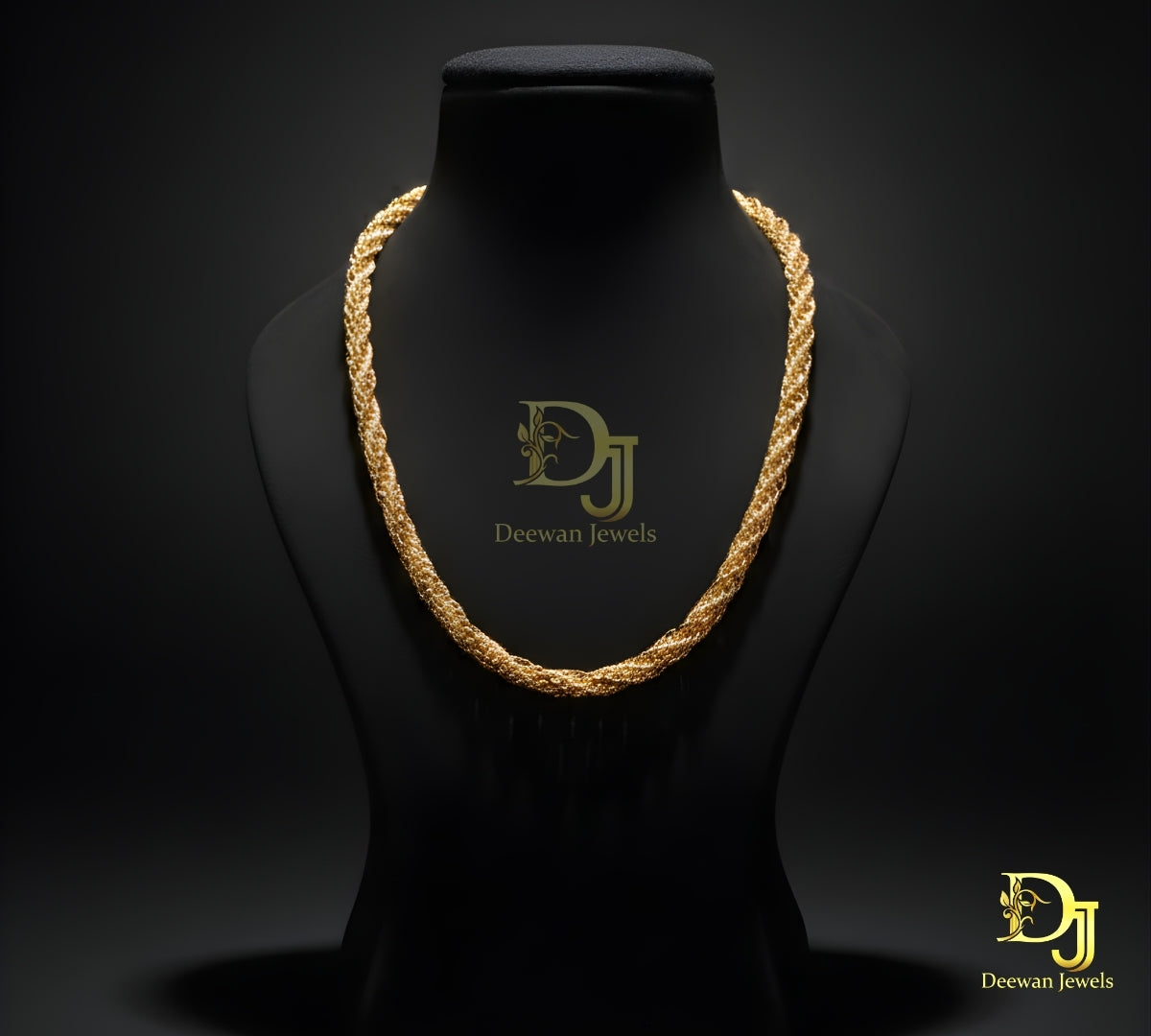 Sophisticated Design Gold Plated Rajwadi Chain for Men