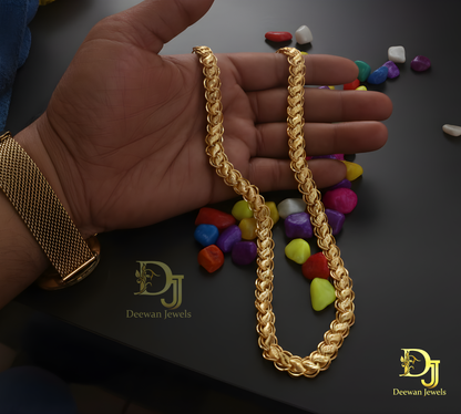 Excellent Design Gold Plated Link Chain for Men